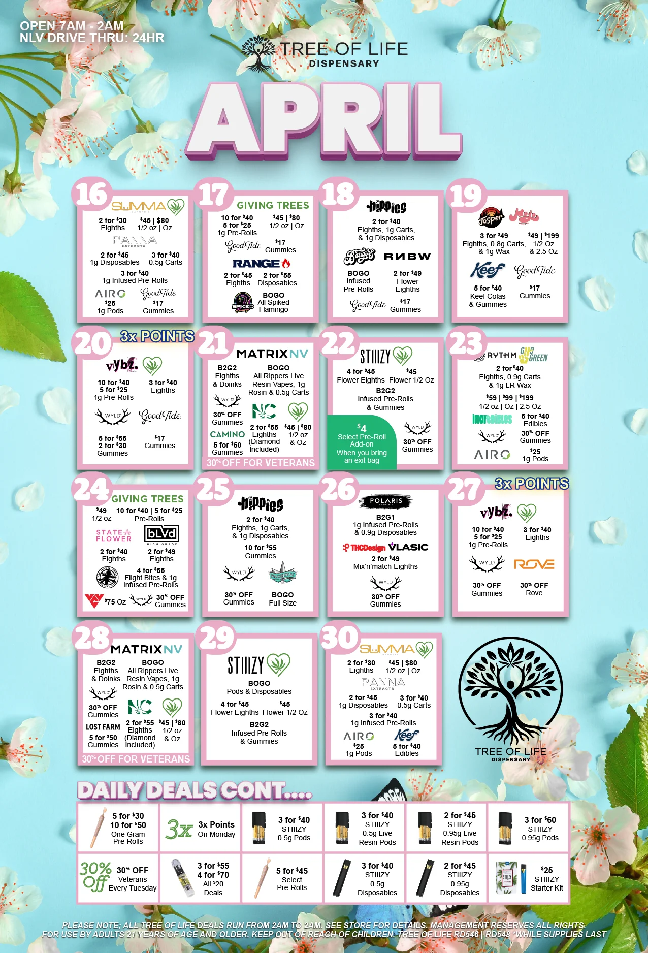 Apr 2026 Digital Calendar B